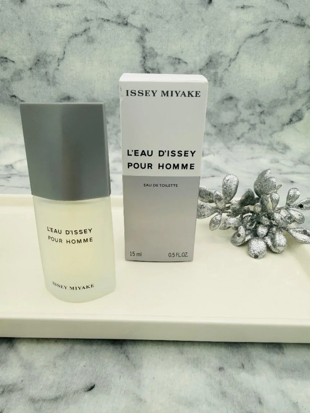 Issey Miyake L'eau D'issey Pour Homme EDT,Fresh Wood-Travel 15ml,0.5oz-BOXED-NEW